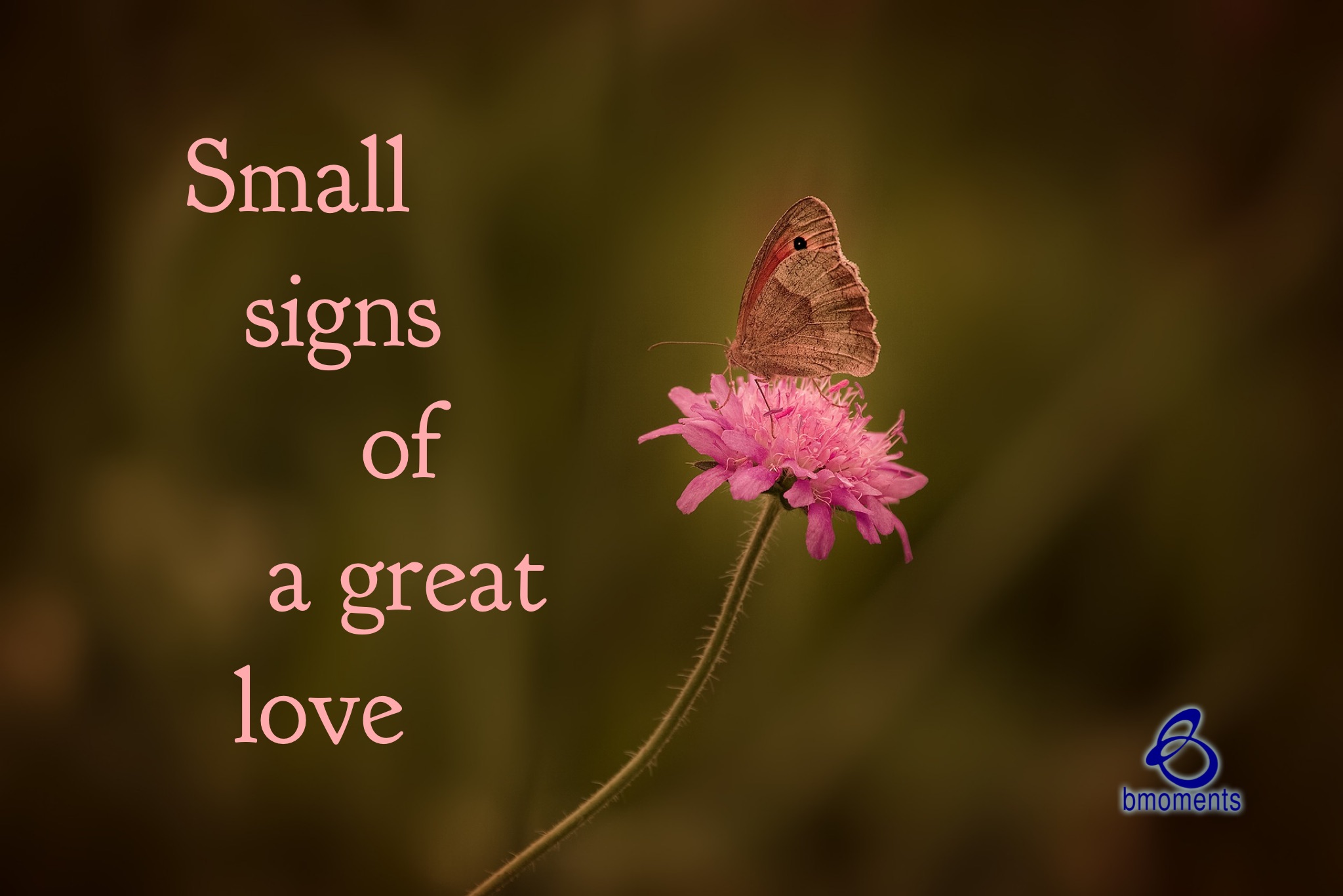 Watch for God’s Small Signs