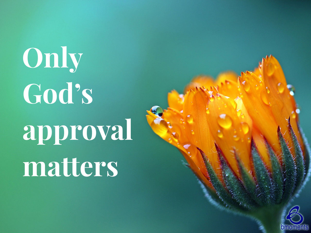 Remember Whose Approval Matters Most