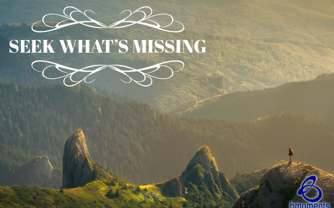 What Is Missing in Your Life?